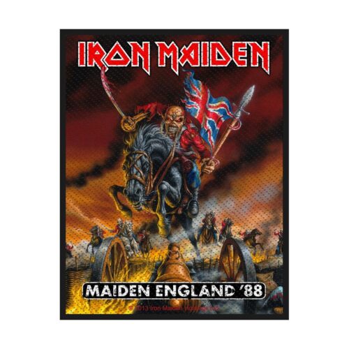 IRON MAIDEN - MAIDEN ENGLAND. Tygmärke