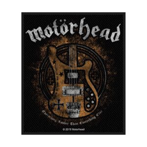MOTORHEAD - LEMMY'S BASS. Tygmärke