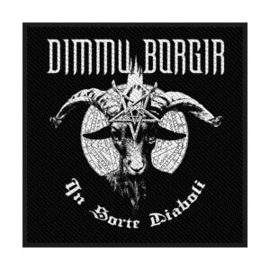 DIMMU BORGIR - IN SORTE DIABOLI. Tygmärke