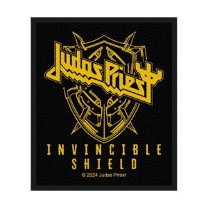 JUDAS PRIEST - INVINCIBLE SHIELD. Tygmärke
