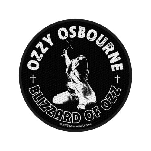 OZZY OSBOURNE - BLIZZARD OF OZZ. Tygmärke