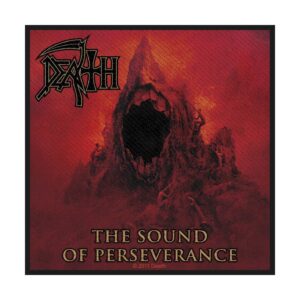 DEATH - SOUND OF PERSEVERANCE. Tygmärke