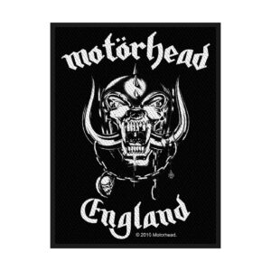 MOTORHEAD - ENGLAND. Tygmärke