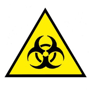 GENERIC - BIOHAZARD. Tygmärke
