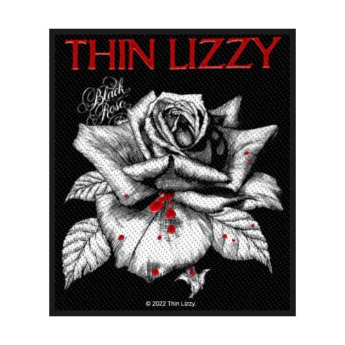 THIN LIZZY - BLACK ROSE. Tygmärke