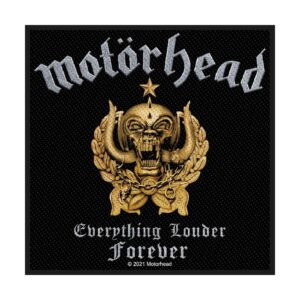 MOTORHEAD - EVERYTHING LOUDER FOREVER. Tygmärke