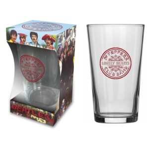 THE BEATLES - SGT PEPPER. Ölglas 1st