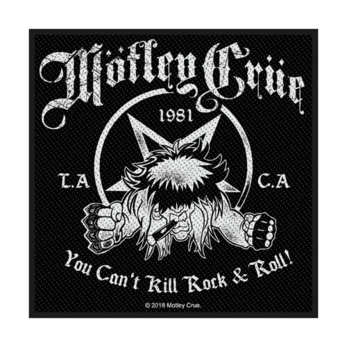 MOTLEY CRUE - YOU CAN'T KILL ROCK N ROLL. Tygmärke