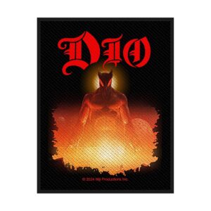 DIO - LAST IN LINE. Tygmärke