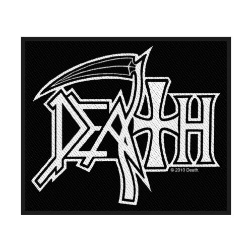 DEATH - LOGO. Tygmärke
