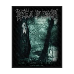 CRADLE OF FILTH - DUSK AND HER EMBRACE. Tygmärke
