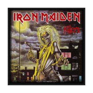 IRON MAIDEN - KILLERS. Tygmärke