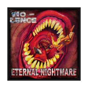 VIO-LENCE - ETERNAL NIGHTMARE. Tygmärke