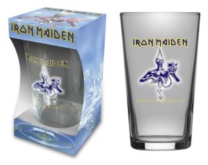 IRON MAIDEN - SEVENTH SON. Ölglas 1st