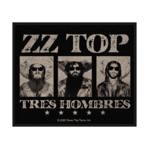 ZZ TOP - TRES HOMBRES. Tygmärke