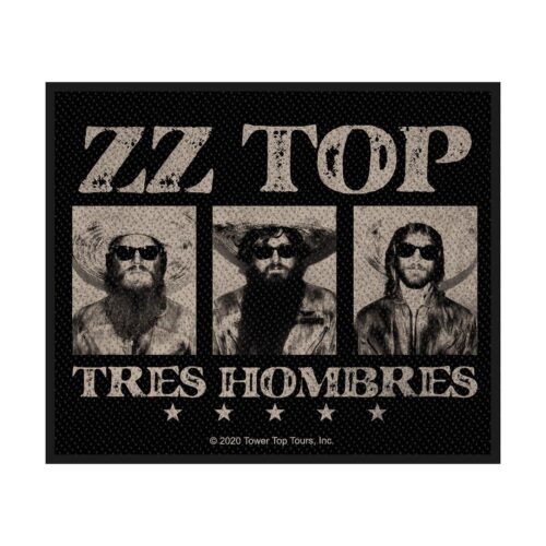 ZZ TOP - TRES HOMBRES. Tygmärke