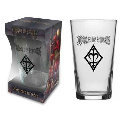 CRADLE OF FILTH - EXISTENCE IS FUTILE. Ölglas 1st