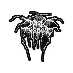 DARKTHRONE - LOGO CUT OUT. Tygmärke