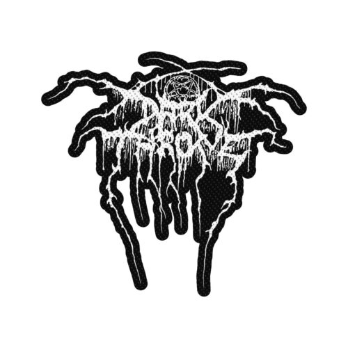 DARKTHRONE - LOGO CUT OUT. Tygmärke