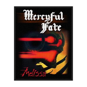 MERCYFUL FATE - MELISSA. Tygmärke