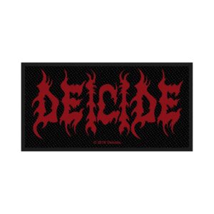 DEICIDE - LOGO. Tygmärke