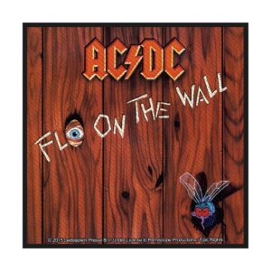 AC/DC - FLY ON THE WALL. Tygmärke