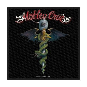 MOTLEY CRUE - DR FEELGOOD. Tygmärke