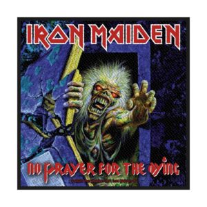 IRON MAIDEN - NO PRAYER FOR THE DYING. Tygmärke