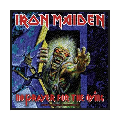 IRON MAIDEN - NO PRAYER FOR THE DYING. Tygmärke