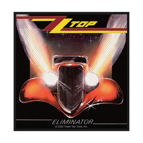 ZZ TOP - ELIMINATOR. Tygmärke