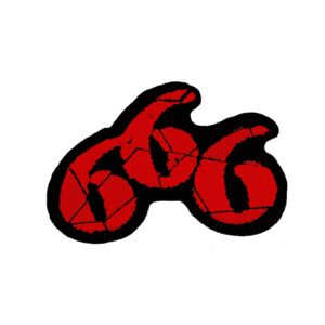 GENERIC - 666 CUT-OUT. Tygmärke