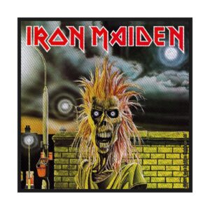 IRON MAIDEN - IRON MAIDEN. Tygmärke
