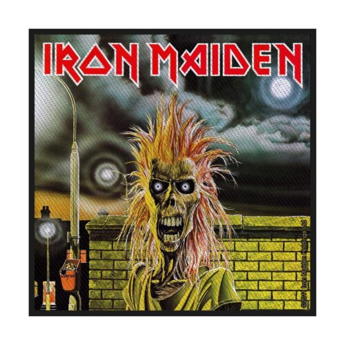 IRON MAIDEN - IRON MAIDEN. Tygmärke