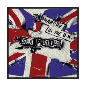 SEX PISTOLS - ANARCHY IN THE U.K.. Tygmärke