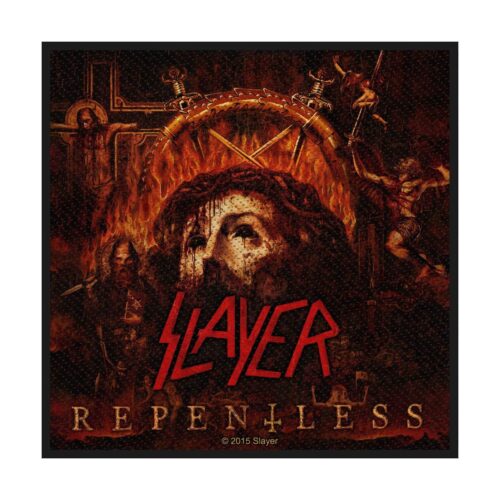 SLAYER - REPENTLESS. Tygmärke