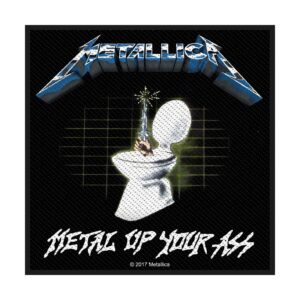 METALLICA - METAL UP YOUR ASS. Tygmärke