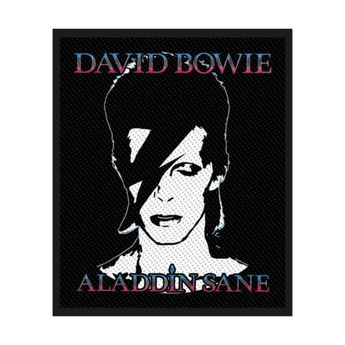DAVID BOWIE - ALADDIN SANE. Tygmärke