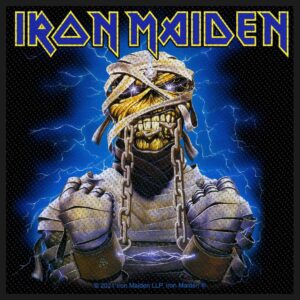 IRON MAIDEN - POWERSLAVE EDDIE. Tygmärke