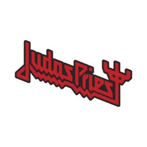 JUDAS PRIEST - LOGO CUT OUT. Tygmärke