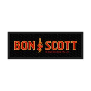 BON SCOTT - BROTHER SNAKE. Tygmärke
