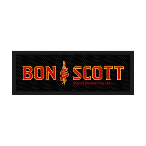 BON SCOTT - BROTHER SNAKE. Tygmärke