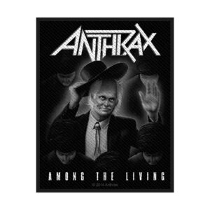 ANTHRAX - AMONG THE LIVING. Tygmärke