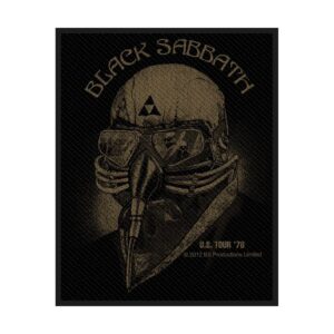 BLACK SABBATH - US TOUR '78. Tygmärke