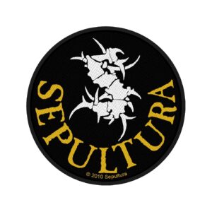 SEPULTURA - CIRCULAR LOGO. Tygmärke