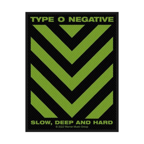 TYPE O NEGATIVE - SLOW, DEEP & HARD. Tygmärke