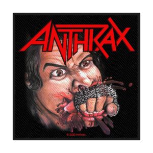 ANTHRAX - FISTFUL OF METAL. Tygmärke