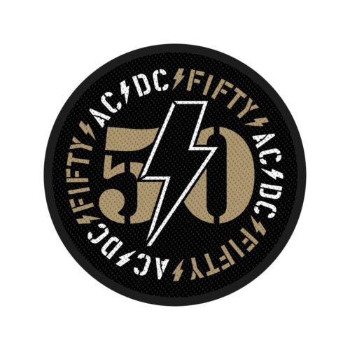 AC/DC - FIFTY. Tygmärke
