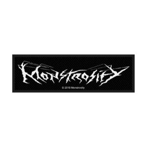 MONSTROSITY - LOGO. Tygmärke