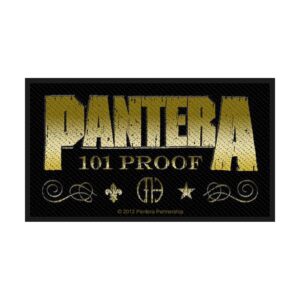 PANTERA - WHISKEY LABEL. Tygmärke