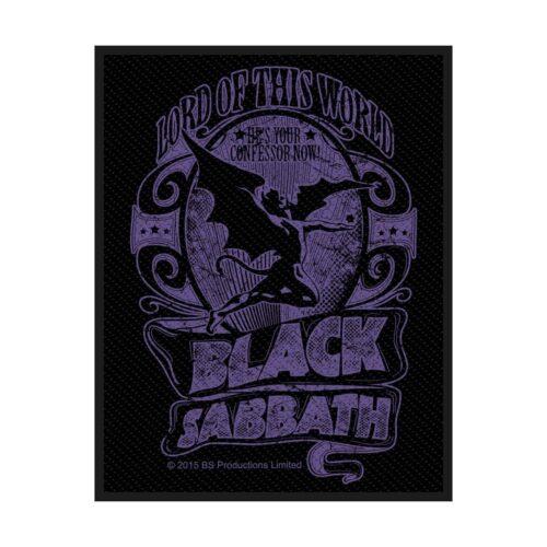 BLACK SABBATH - LORD OF THIS WORLD. Tygmärke